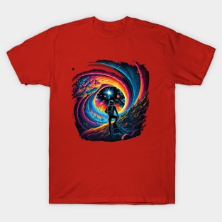 Space Portal for colored shirts T-Shirt